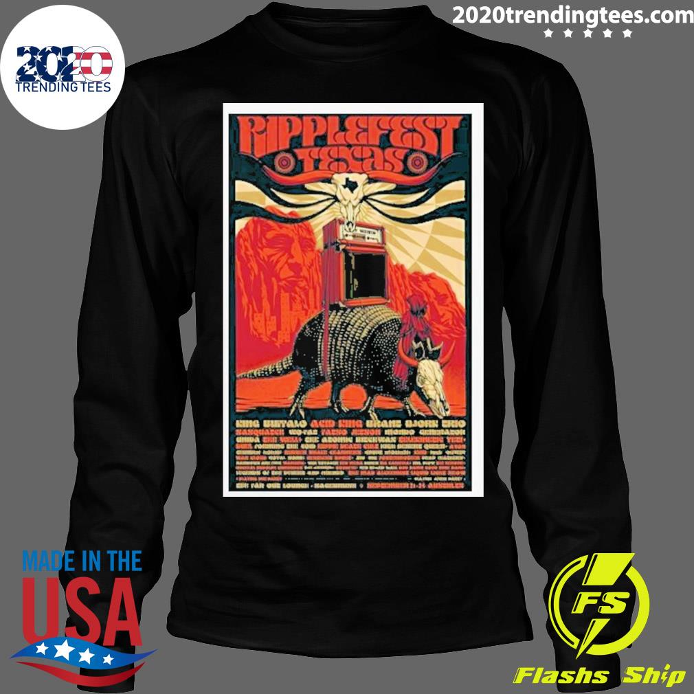 Official ripplefest Texas Sept 21-24 2023 Austin Tx - Adult & Kids T-Shirts, Sweatshirts & Hoodies apparel design preview 4