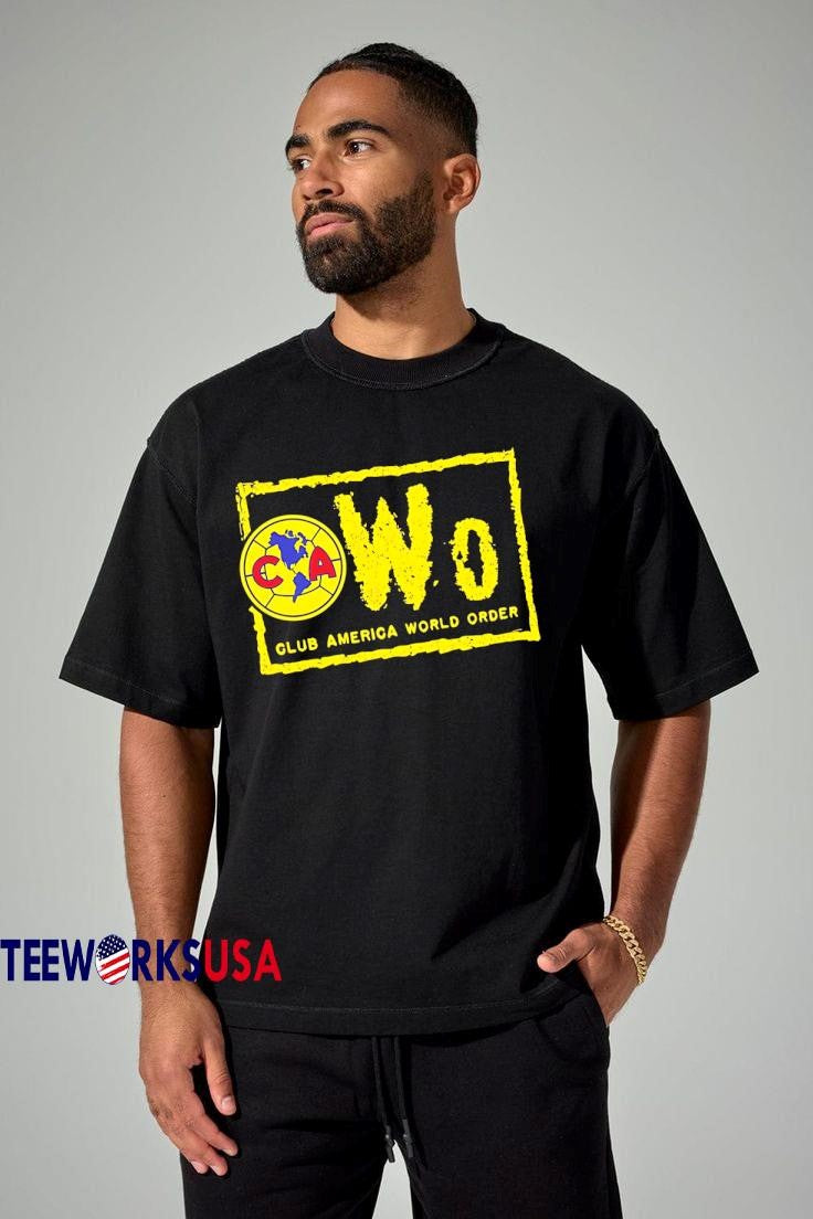 NWo Club America World Order - Adult & Kids T-Shirts, Sweatshirts & Hoodies apparel design preview 1