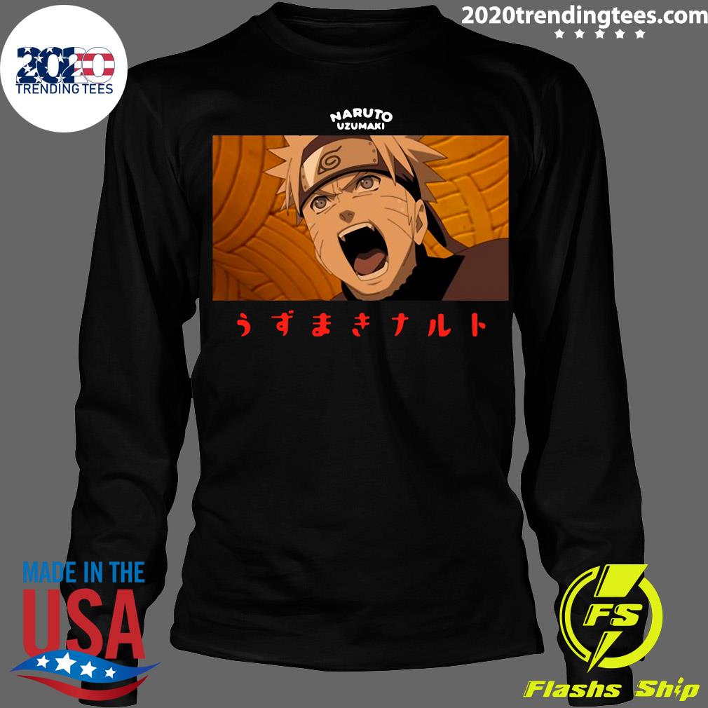 Naruto Shippuden Yelling Image Anime Manga - Adult & Kids T-Shirts, Sweatshirts & Hoodies apparel design preview 4