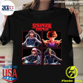 Netflix Stranger Things Group Shot Box Up Logo - Adult & Kids T-Shirts, Sweatshirts & Hoodies apparel design preview 1
