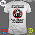 Never Motorcycle Ne Sous Estimez Jamais Un Vieil - Adult & Kids T-Shirts, Sweatshirts & Hoodies apparel design preview 1