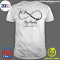 Never Walk Alone My Daddy Walks With Me - Adult & Kids T-Shirts, Sweatshirts & Hoodies apparel design preview 1