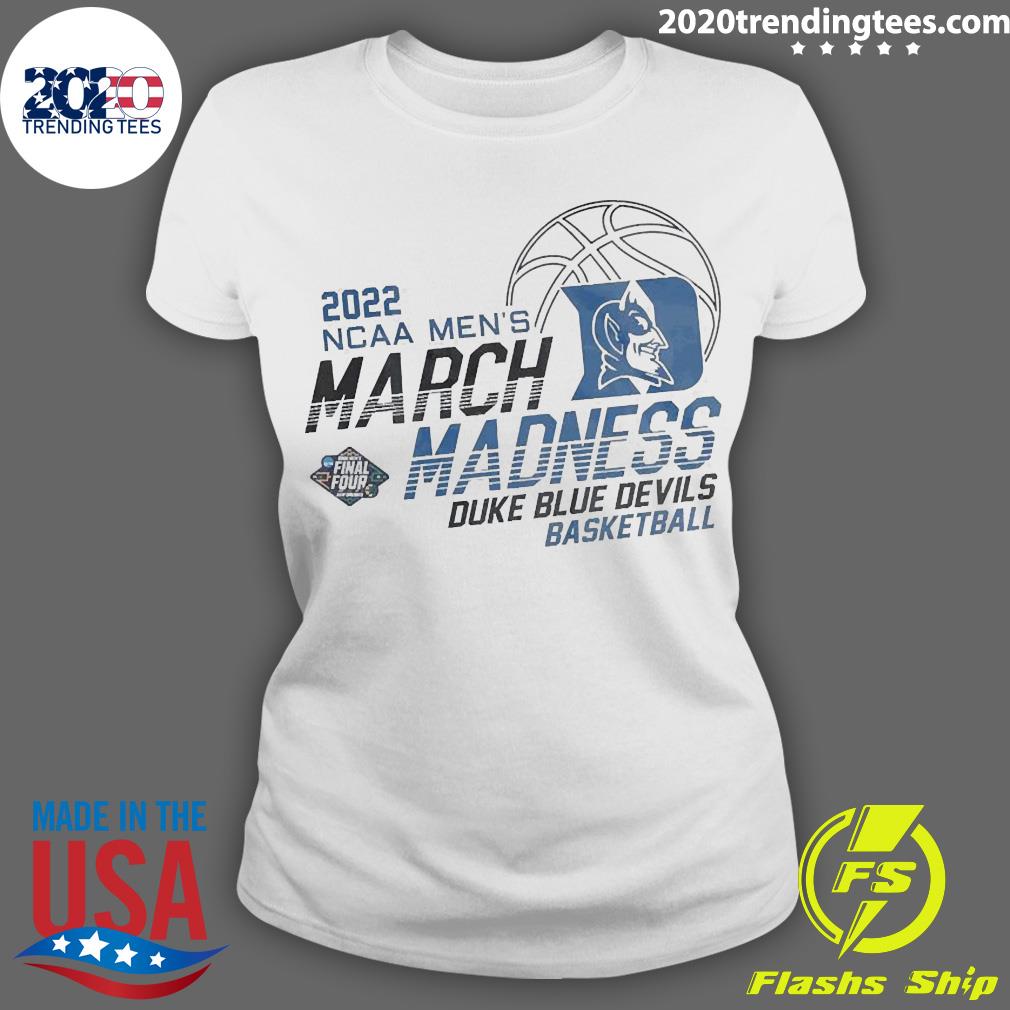 Nice 2022 NCAA Men's March Madness Duke Blue Devils - Adult & Kids T-Shirts, Sweatshirts & Hoodies apparel design preview 3