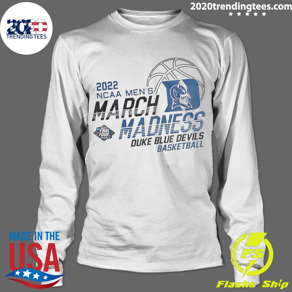 Nice 2022 NCAA Men's March Madness Duke Blue Devils - Adult & Kids T-Shirts, Sweatshirts & Hoodies apparel design preview 4
