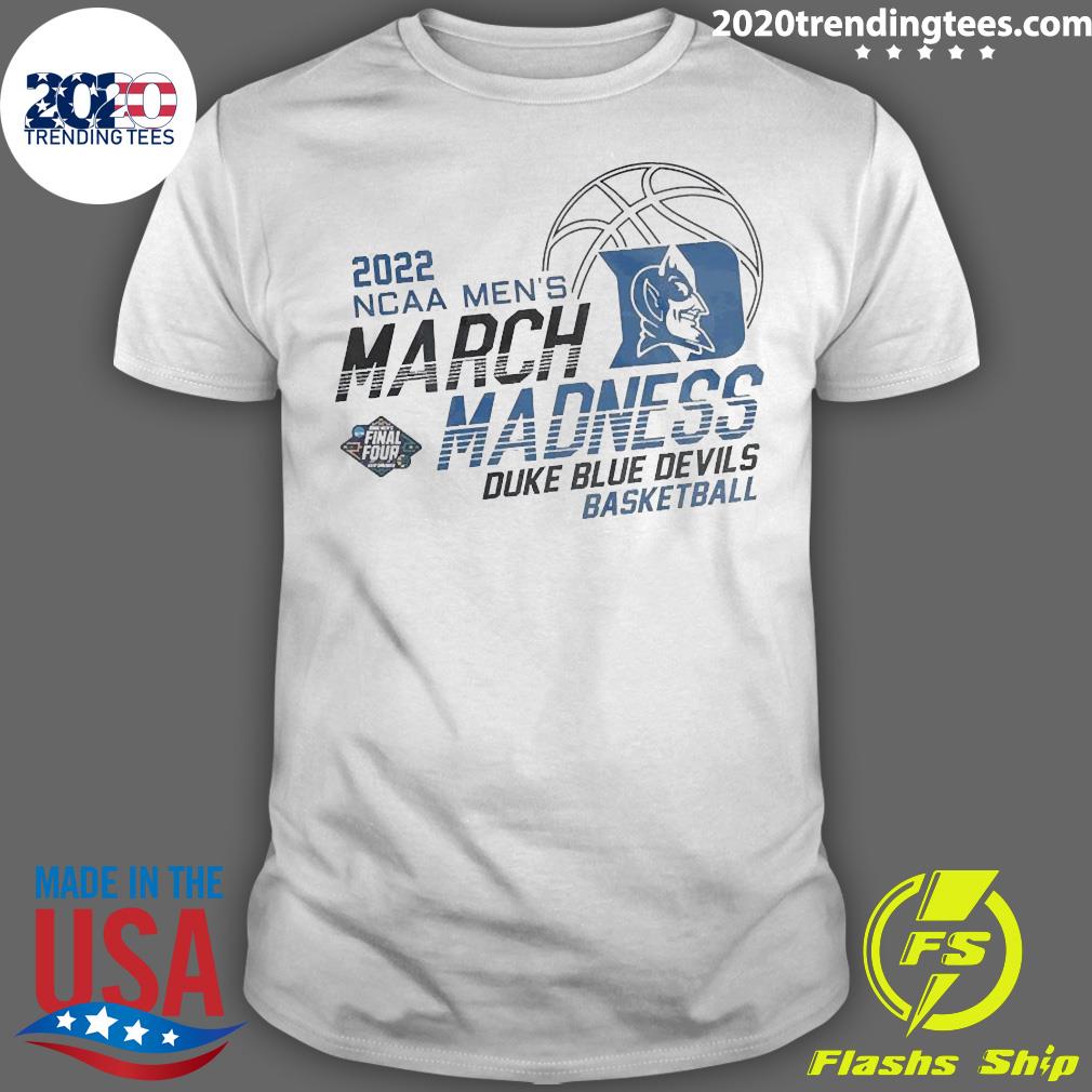 Nice 2022 NCAA Men's March Madness Duke Blue Devils - Adult & Kids T-Shirts, Sweatshirts & Hoodies apparel design preview 1