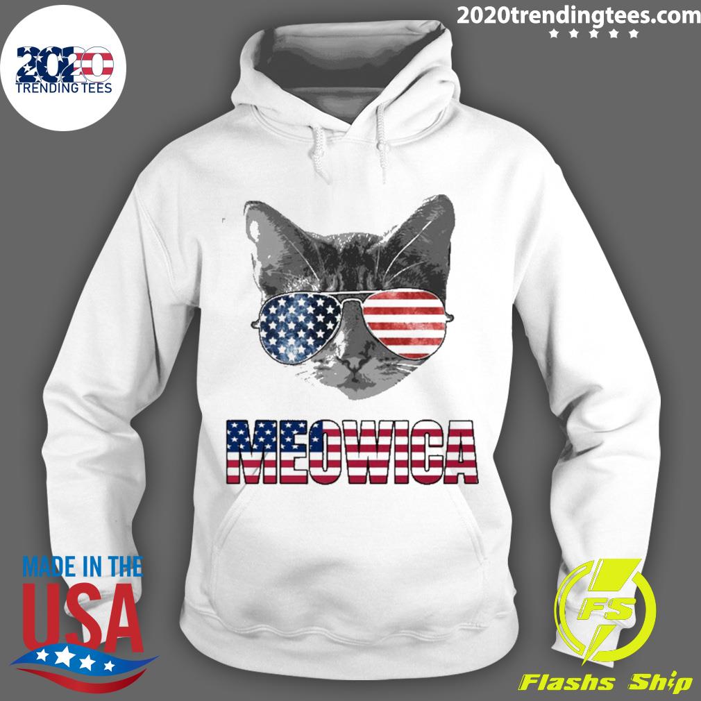 Nice 4Th Of July Patriotic Gift For Cat Lovers - Adult & Kids T-Shirts, Sweatshirts & Hoodies apparel design preview 2