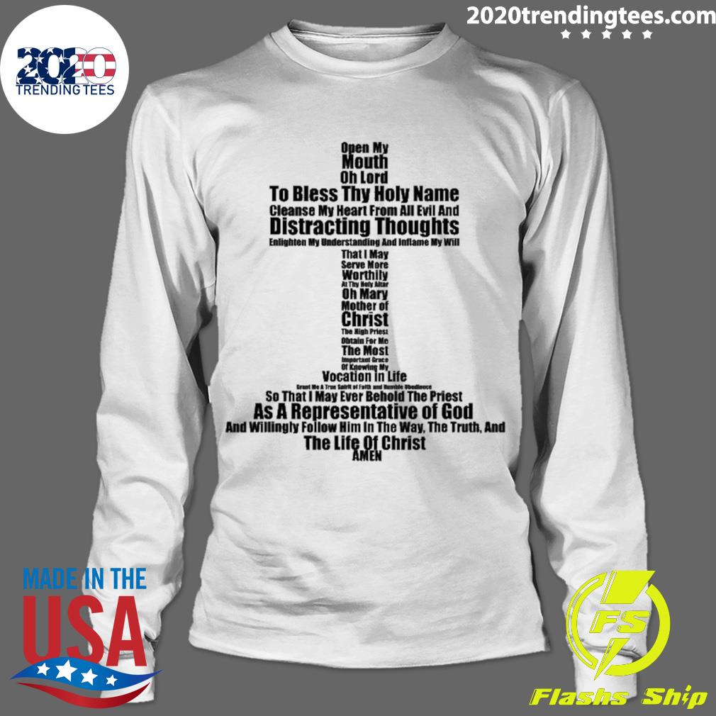 Nice altar Server Prayer True Cross - Adult & Kids T-Shirts, Sweatshirts & Hoodies apparel design preview 4