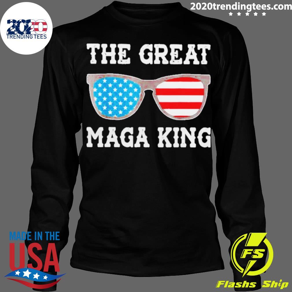 Nice american Glasses The Great Maga King - Adult & Kids T-Shirts, Sweatshirts & Hoodies apparel design preview 4