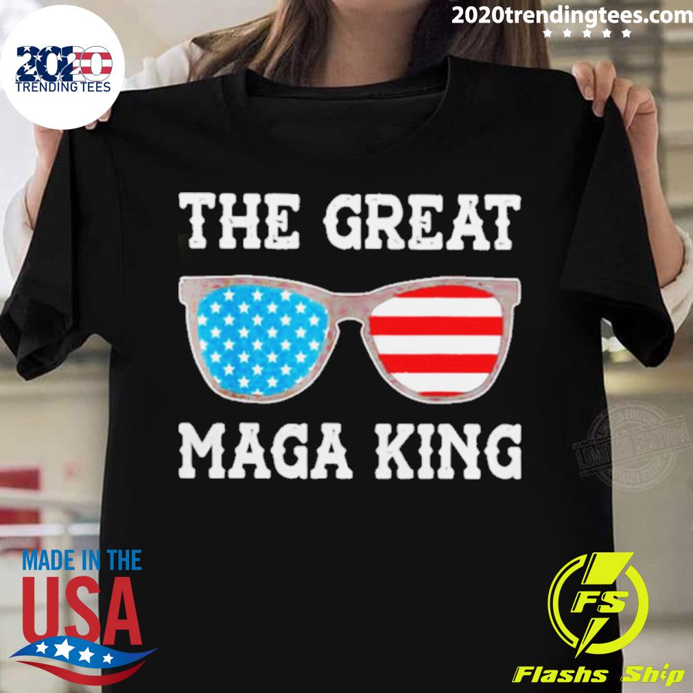 Nice american Glasses The Great Maga King - Adult & Kids T-Shirts, Sweatshirts & Hoodies apparel design preview 1