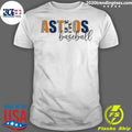 Nice astros Baseball Leopard - Adult & Kids T-Shirts, Sweatshirts & Hoodies apparel design preview 1