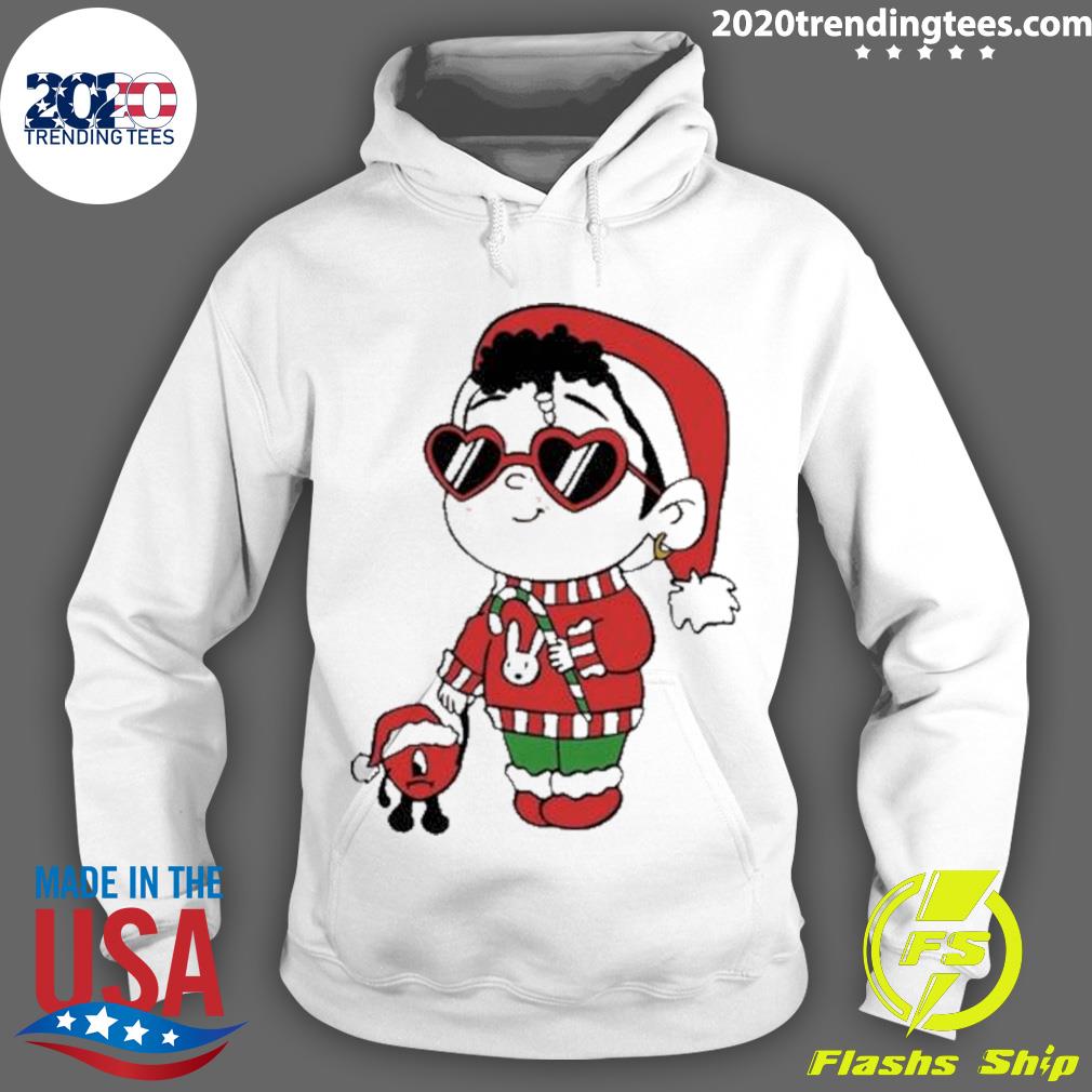 Nice bad Bunny Christmas 2022 - Adult & Kids T-Shirts, Sweatshirts & Hoodies apparel design preview 2