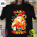 Nice bard At Your Service - Adult & Kids T-Shirts, Sweatshirts & Hoodies apparel design preview 1