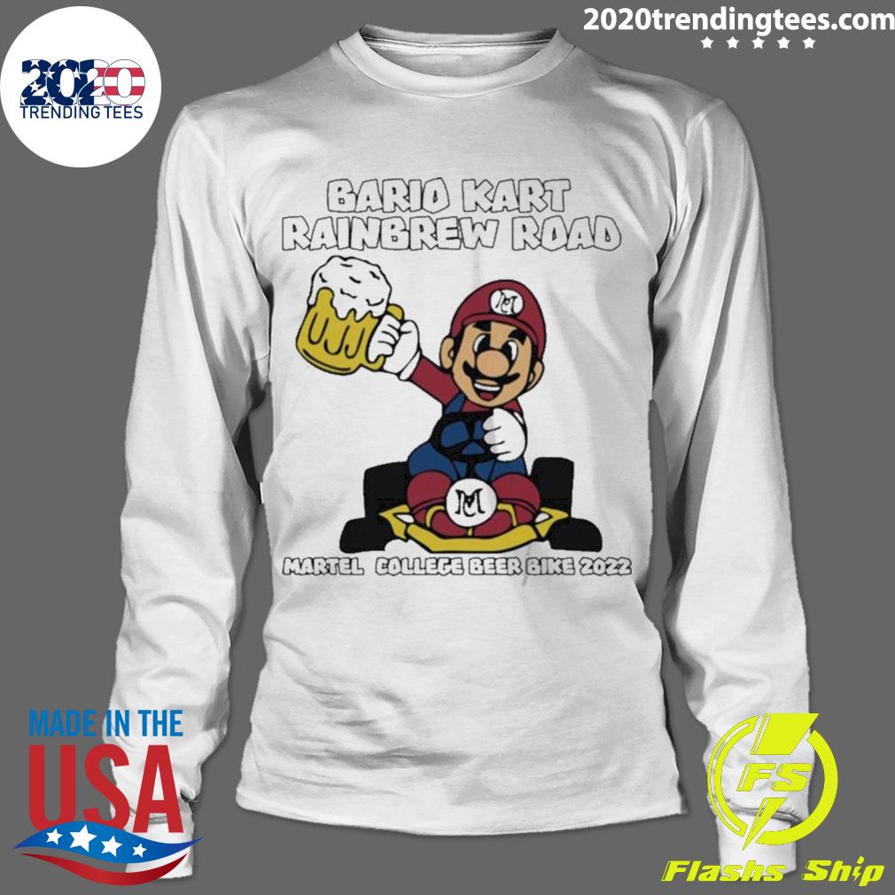 Nice bario Kart Rain Brew Road Martel College Beer - Adult & Kids T-Shirts, Sweatshirts & Hoodies apparel design preview 4