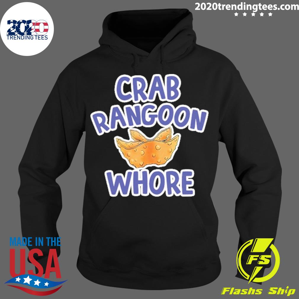 Nice barstool Crab Rangoon Whore - Adult & Kids T-Shirts, Sweatshirts & Hoodies apparel design preview 2