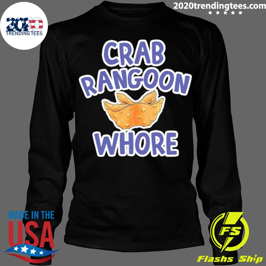 Nice barstool Crab Rangoon Whore - Adult & Kids T-Shirts, Sweatshirts & Hoodies apparel design preview 4