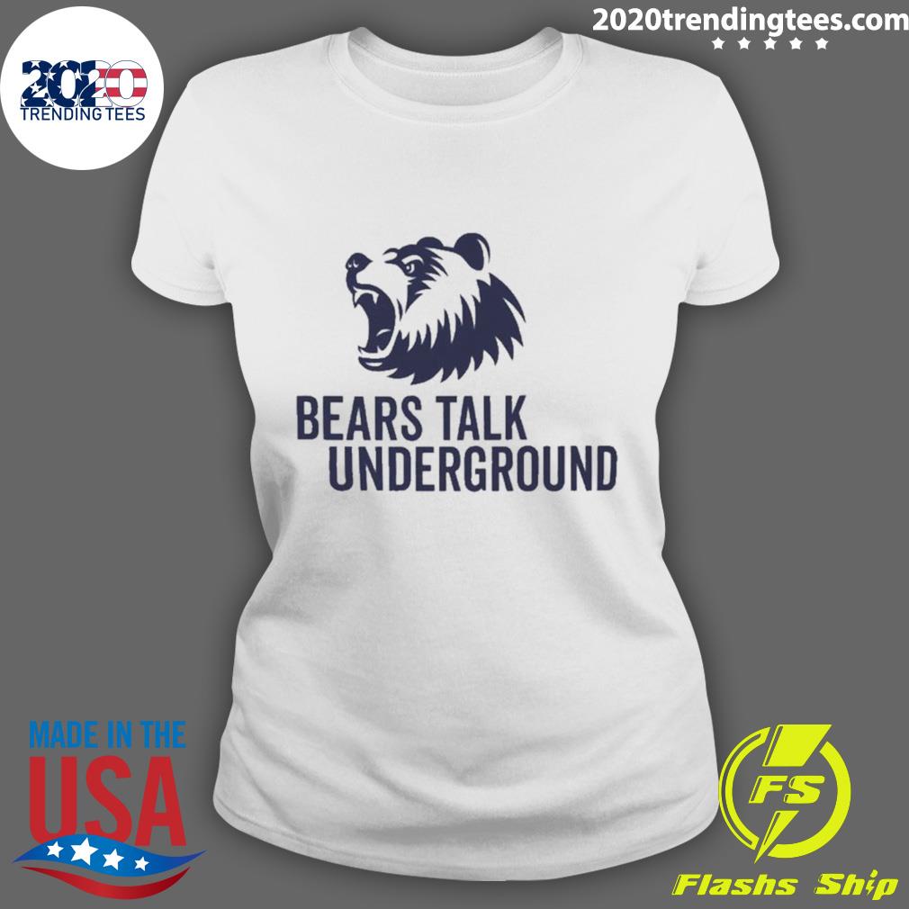 Nice bears Talk Underground - Adult & Kids T-Shirts, Sweatshirts & Hoodies apparel design preview 3