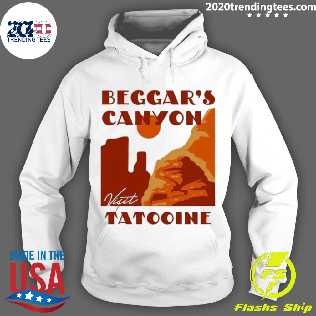Nice beggar's Canyon Tatooine - Adult & Kids T-Shirts, Sweatshirts & Hoodies apparel design preview 2