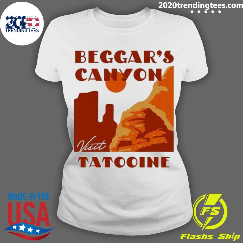 Nice beggar's Canyon Tatooine - Adult & Kids T-Shirts, Sweatshirts & Hoodies apparel design preview 3