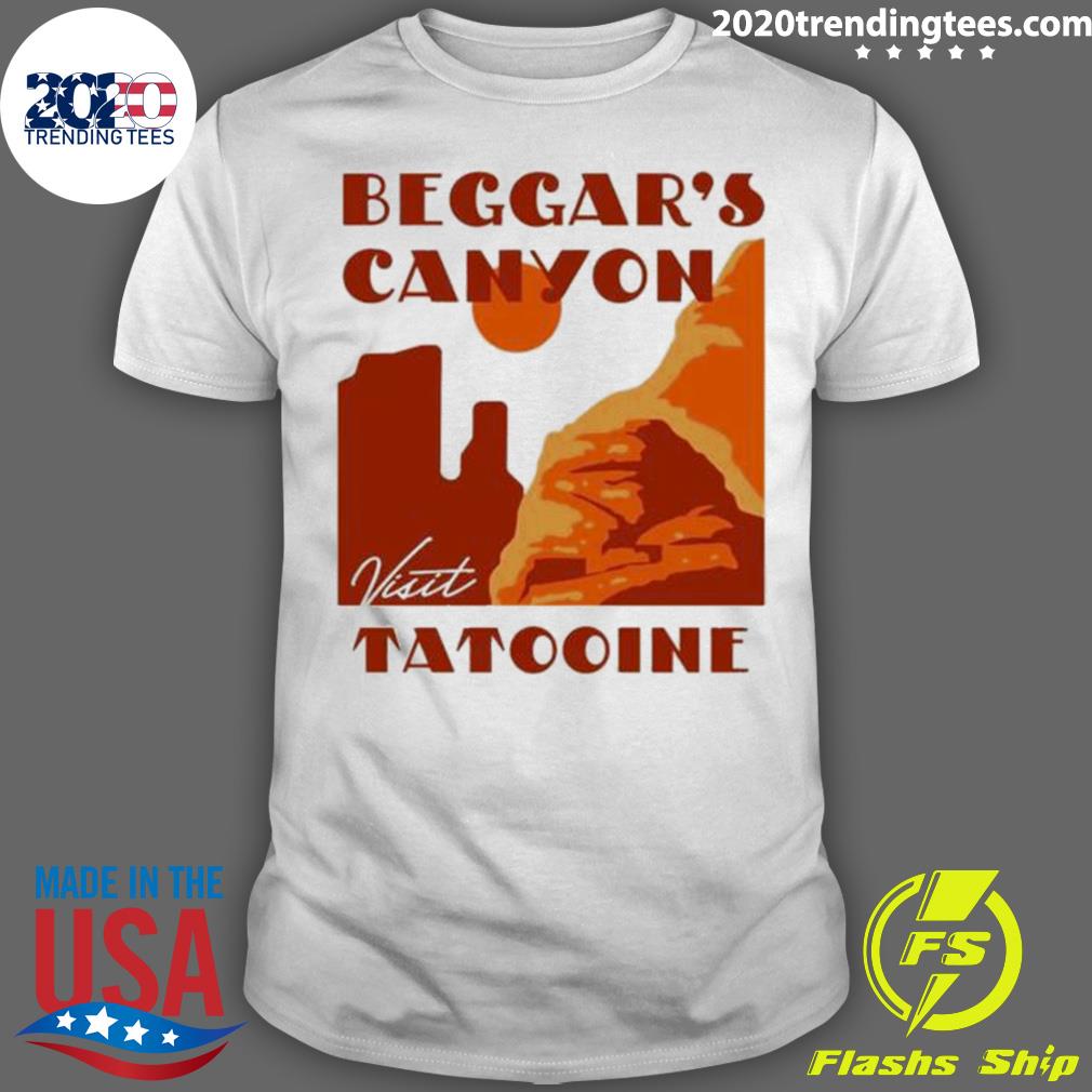 Nice beggar's Canyon Tatooine - Adult & Kids T-Shirts, Sweatshirts & Hoodies apparel design preview 1