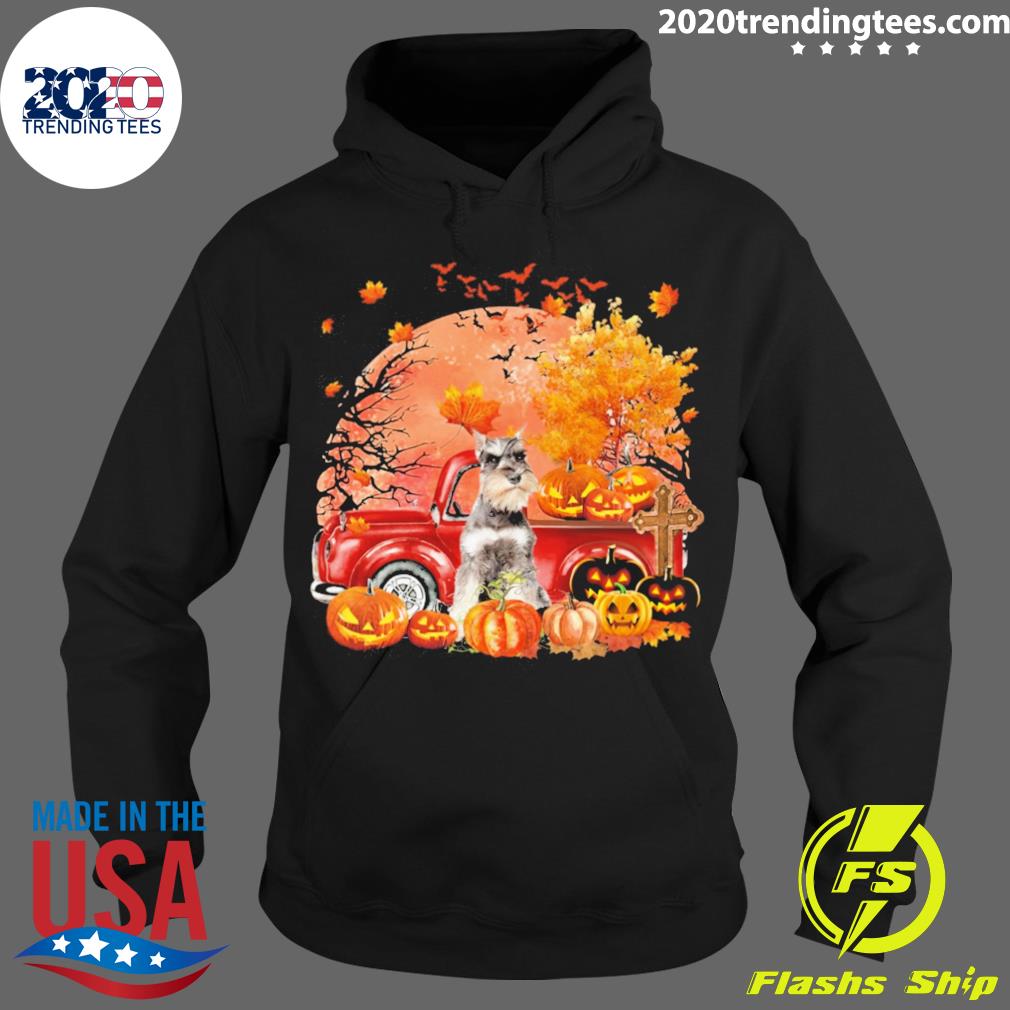 Nice black Grey Miniature Schnauzer Dog Hollowed - Adult & Kids T-Shirts, Sweatshirts & Hoodies apparel design preview 2