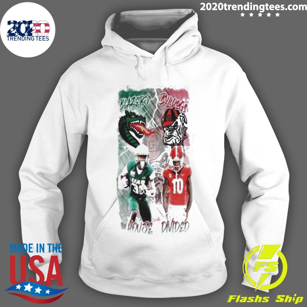 Nice blazers Vs Bulldogs House Divided - Adult & Kids T-Shirts, Sweatshirts & Hoodies apparel design preview 2