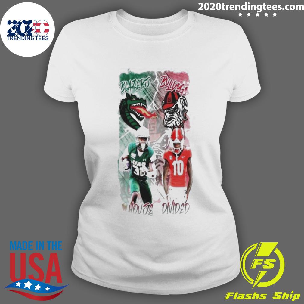 Nice blazers Vs Bulldogs House Divided - Adult & Kids T-Shirts, Sweatshirts & Hoodies apparel design preview 3