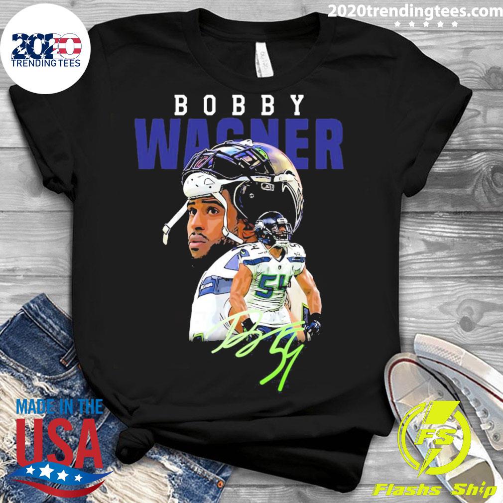 Nice bobby Wagner No 54 - Adult & Kids T-Shirts, Sweatshirts & Hoodies apparel design preview 3