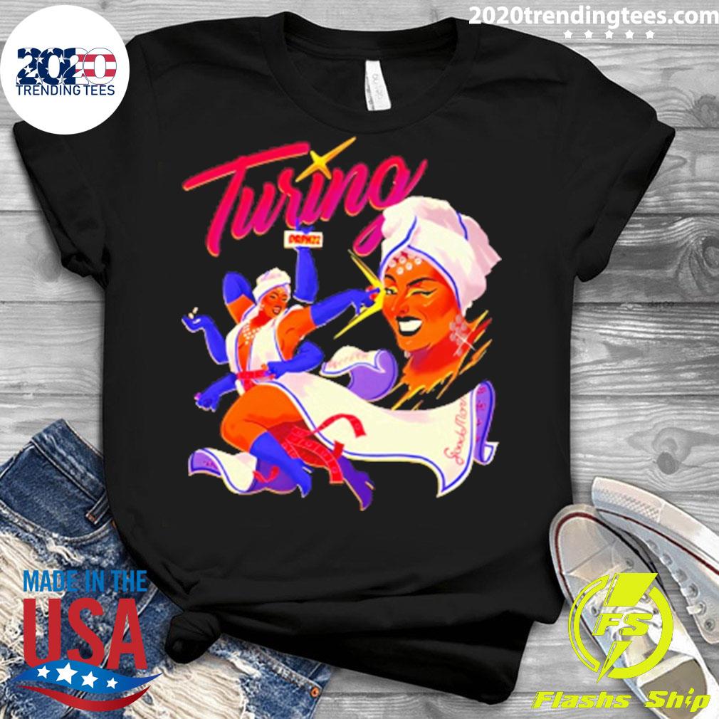 Nice boom Turing Meet the Queens Look - Adult & Kids T-Shirts, Sweatshirts & Hoodies apparel design preview 3
