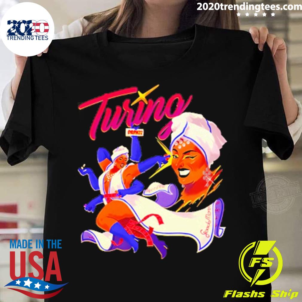 Nice boom Turing Meet the Queens Look - Adult & Kids T-Shirts, Sweatshirts & Hoodies apparel design preview 1