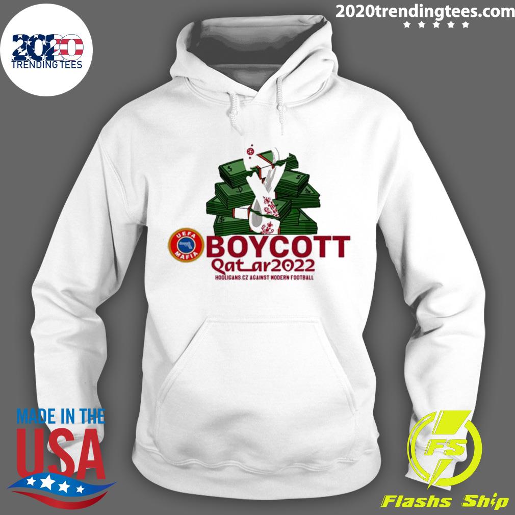 Nice boycott Qatar 2022 - Adult & Kids T-Shirts, Sweatshirts & Hoodies apparel design preview 2