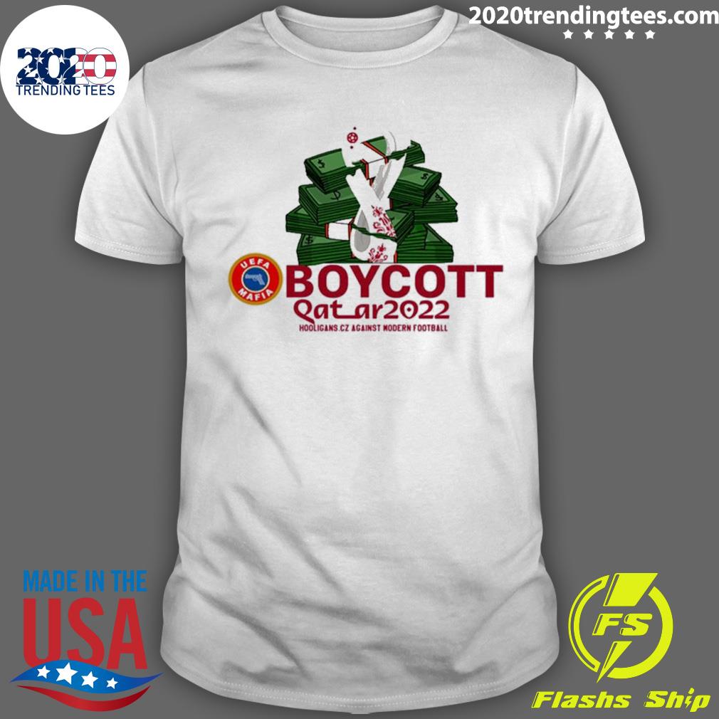 Nice boycott Qatar 2022 - Adult & Kids T-Shirts, Sweatshirts & Hoodies apparel design preview 1