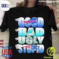 Nice buffalo Bills The Good Miami Dolphins Bad New - Adult & Kids T-Shirts, Sweatshirts & Hoodies apparel design preview 1
