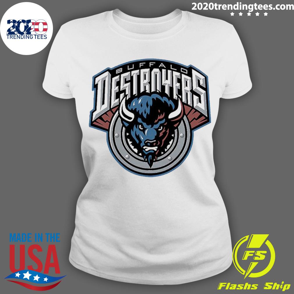 Nice buffalo Destroyers - Adult & Kids T-Shirts, Sweatshirts & Hoodies apparel design preview 3