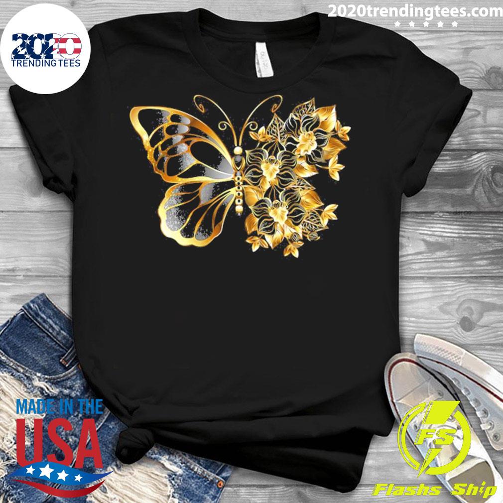 Nice butterfly Decoration - Adult & Kids T-Shirts, Sweatshirts & Hoodies apparel design preview 3