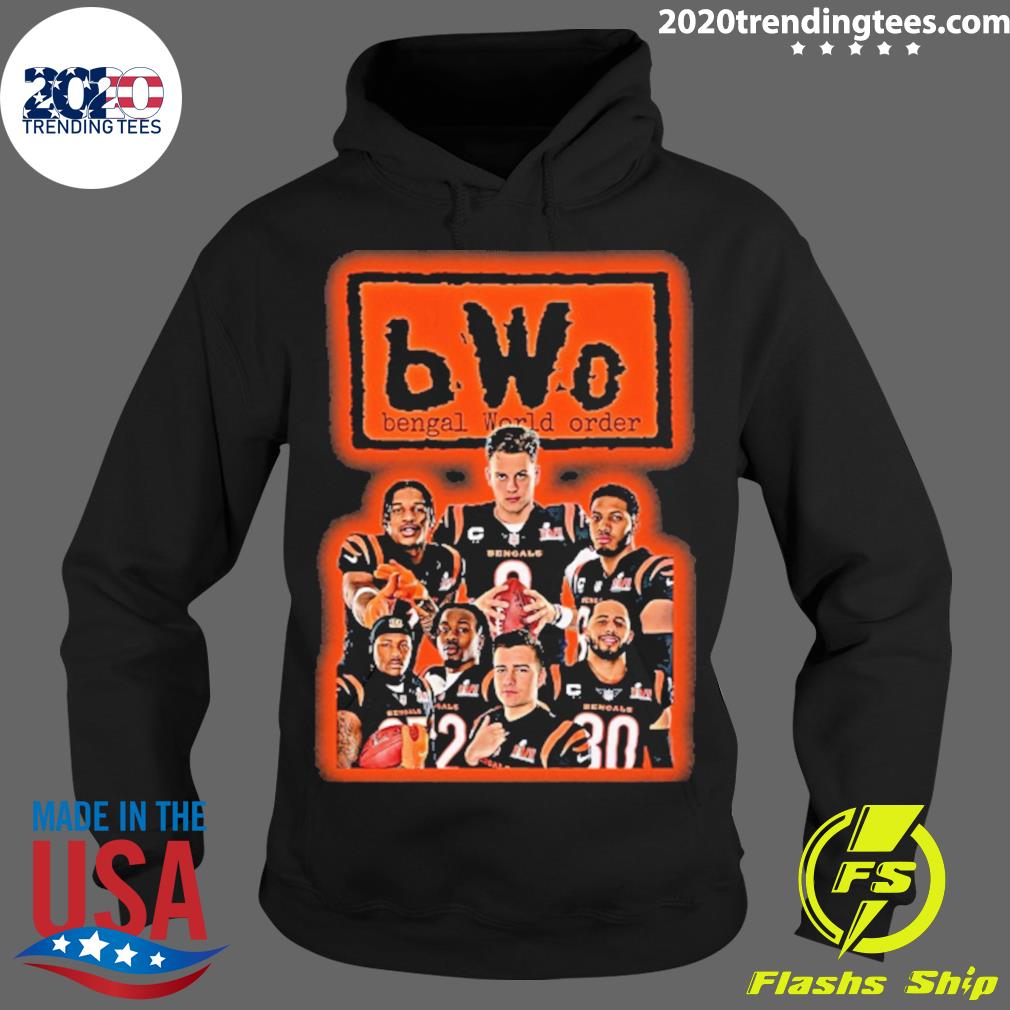 Nice bwo Bengal World Order - Adult & Kids T-Shirts, Sweatshirts & Hoodies apparel design preview 2