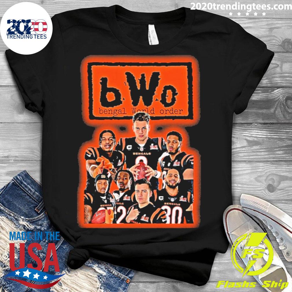 Nice bwo Bengal World Order - Adult & Kids T-Shirts, Sweatshirts & Hoodies apparel design preview 3