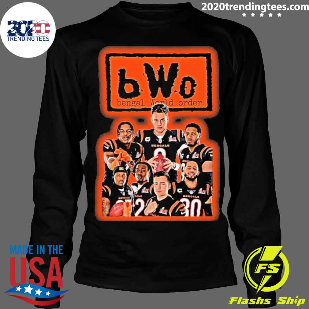 Nice bwo Bengal World Order - Adult & Kids T-Shirts, Sweatshirts & Hoodies apparel design preview 4