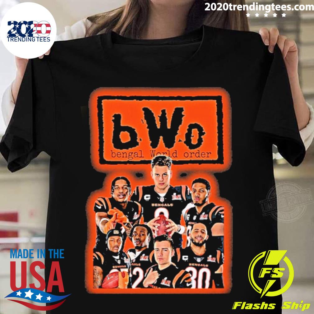 Nice bwo Bengal World Order - Adult & Kids T-Shirts, Sweatshirts & Hoodies apparel design preview 1