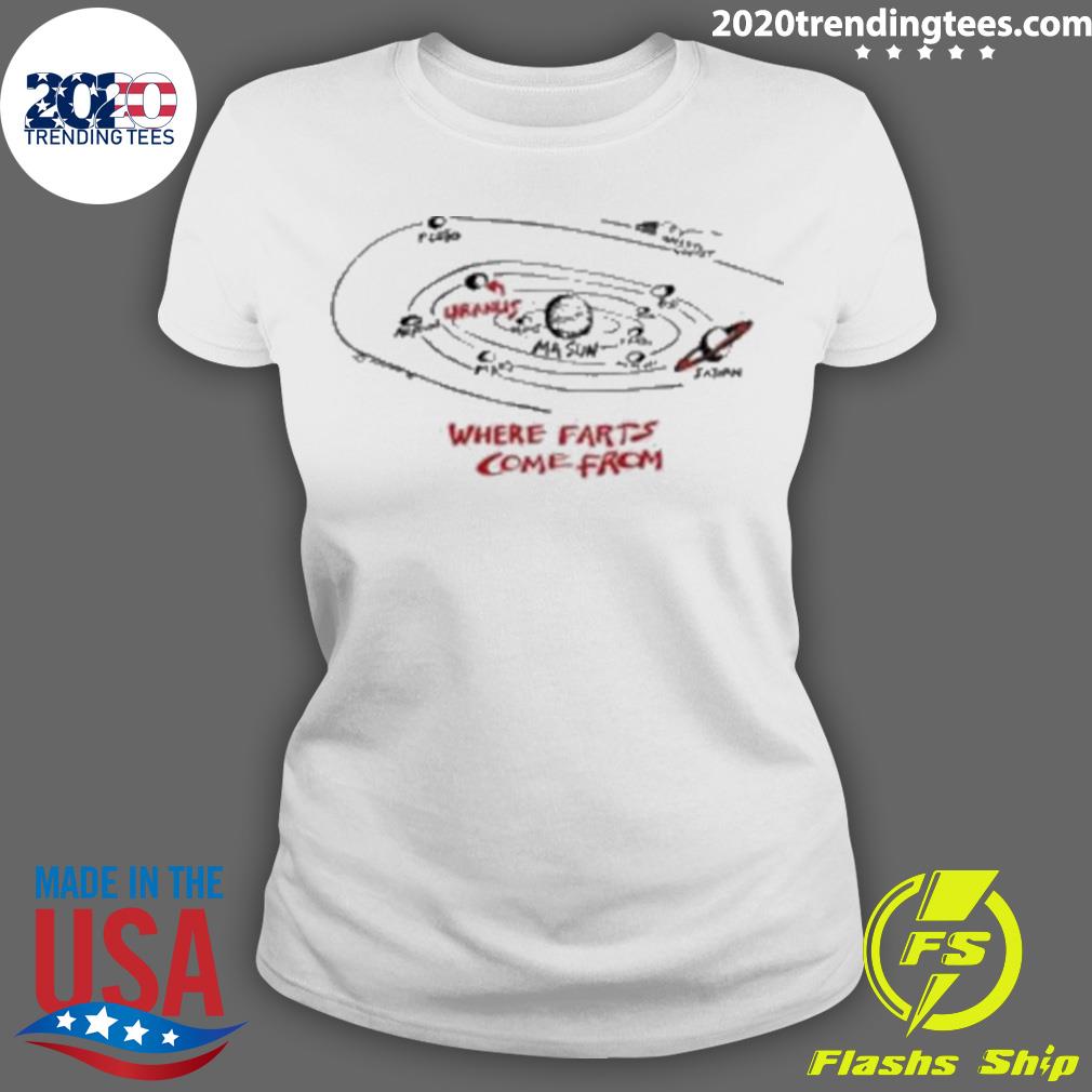 Nice caitibugzzout Where Farts Come From - Adult & Kids T-Shirts, Sweatshirts & Hoodies apparel design preview 3