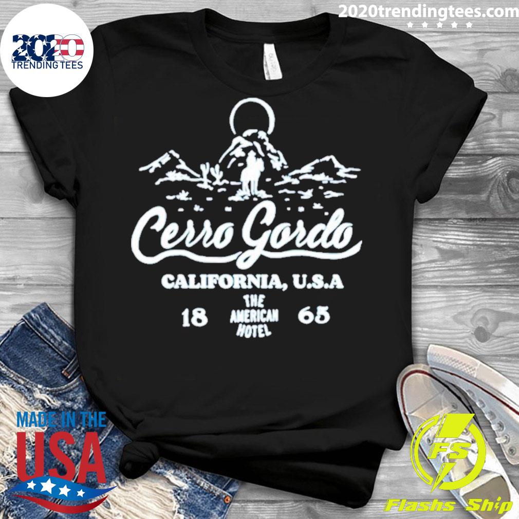 Nice cerro Gordo California USA 1865 - Adult & Kids T-Shirts, Sweatshirts & Hoodies apparel design preview 3