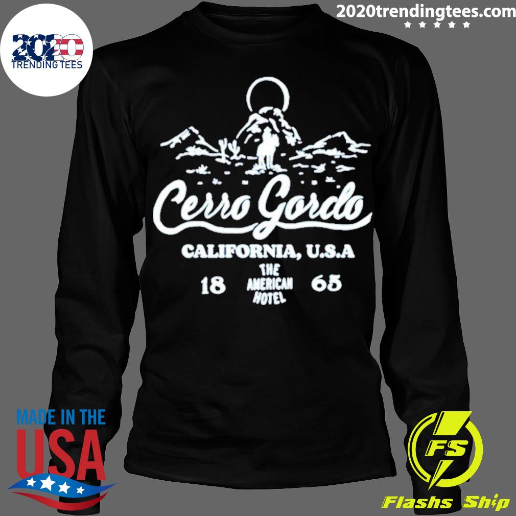 Nice cerro Gordo California USA 1865 - Adult & Kids T-Shirts, Sweatshirts & Hoodies apparel design preview 4