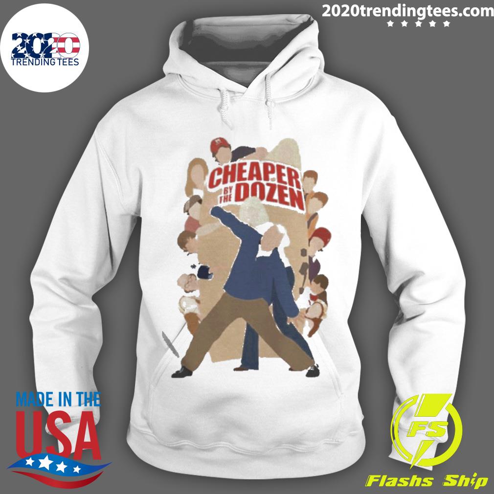 Nice cheaper By The Dozen - Adult & Kids T-Shirts, Sweatshirts & Hoodies apparel design preview 2