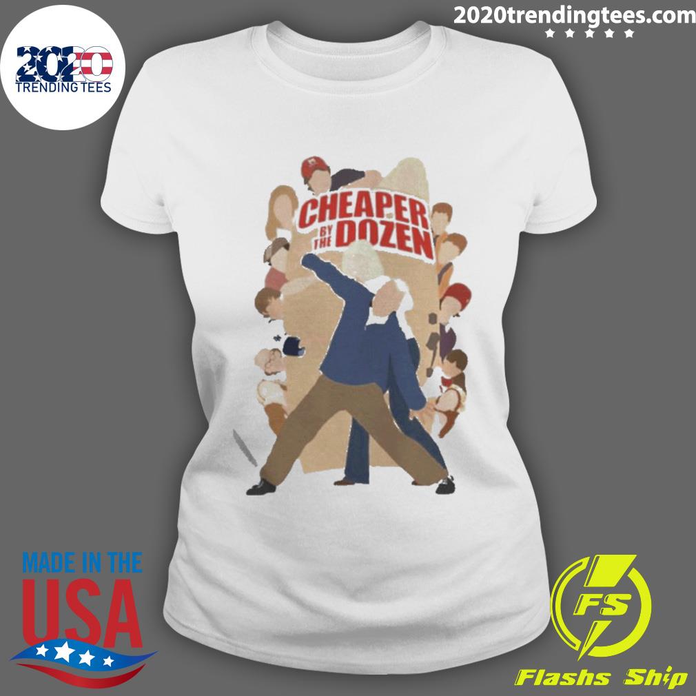 Nice cheaper By The Dozen - Adult & Kids T-Shirts, Sweatshirts & Hoodies apparel design preview 3