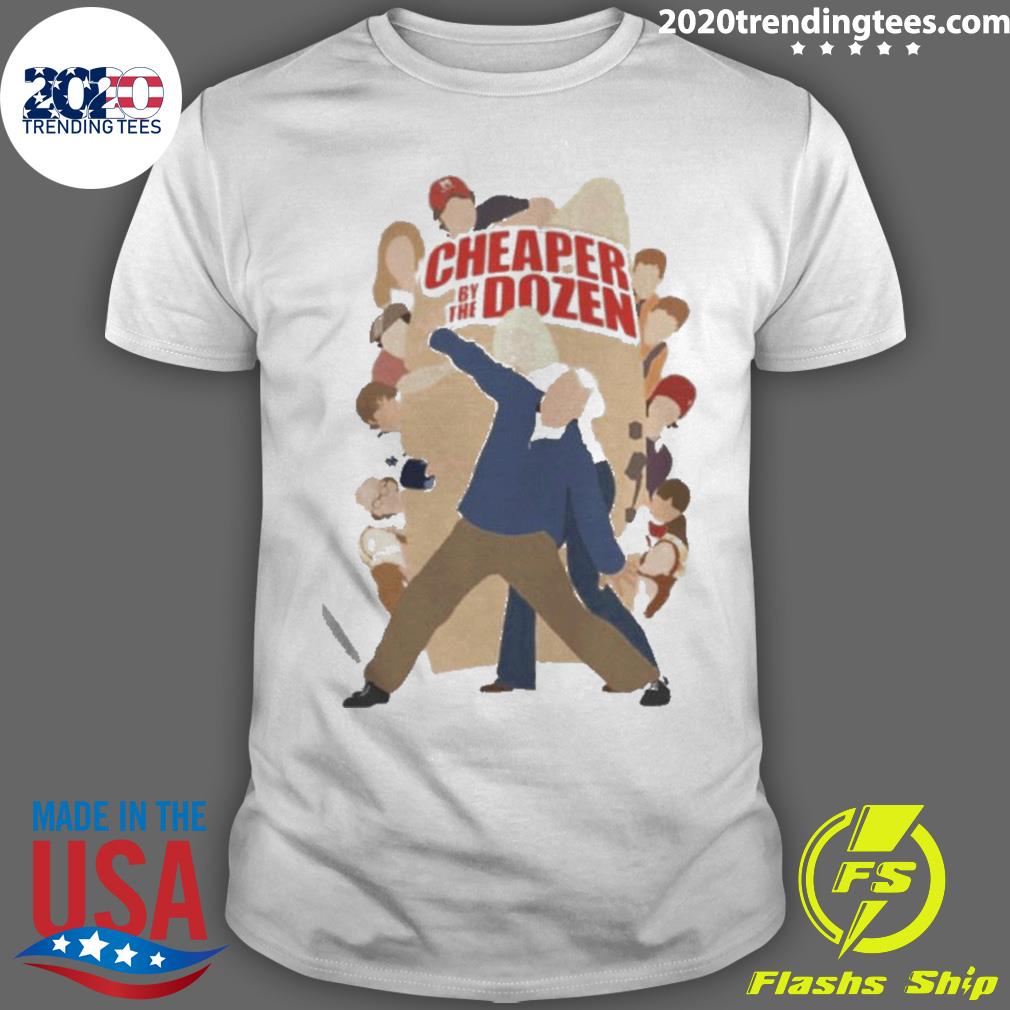 Nice cheaper By The Dozen - Adult & Kids T-Shirts, Sweatshirts & Hoodies apparel design preview 1