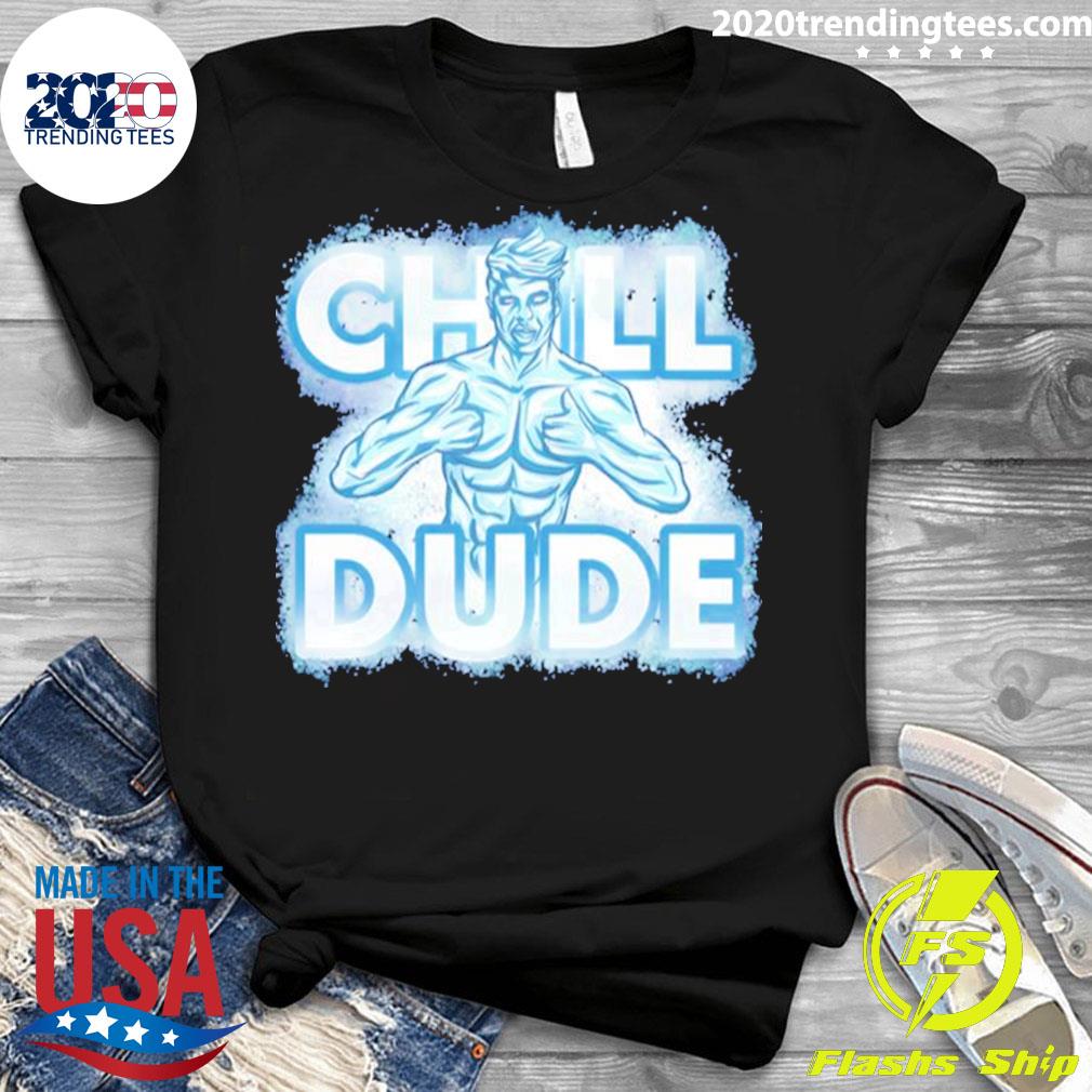 Nice chill Dude Iceman Marvel - Adult & Kids T-Shirts, Sweatshirts & Hoodies apparel design preview 3
