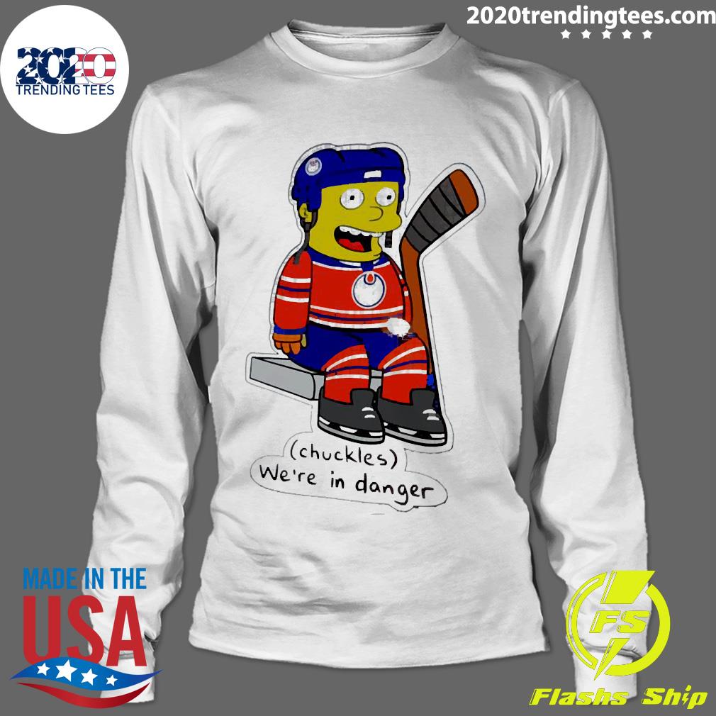 Nice chuckles We're In Danger Meme - Adult & Kids T-Shirts, Sweatshirts & Hoodies apparel design preview 4