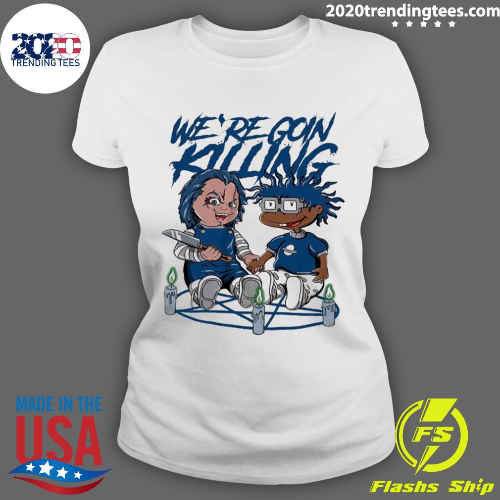 Nice chucky Chuckie Rugrats Horror - Adult & Kids T-Shirts, Sweatshirts & Hoodies apparel design preview 3