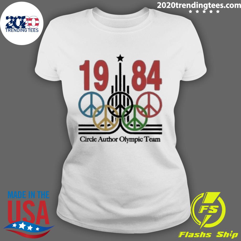 Nice circle Author Olympic Stadium 2022 - Adult & Kids T-Shirts, Sweatshirts & Hoodies apparel design preview 3
