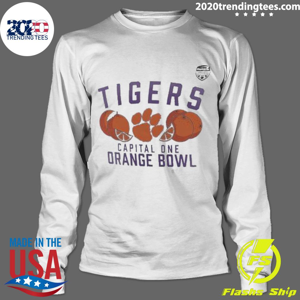 Nice clemson Tigers Capital One Orange Bowl 2022 - Adult & Kids T-Shirts, Sweatshirts & Hoodies apparel design preview 4