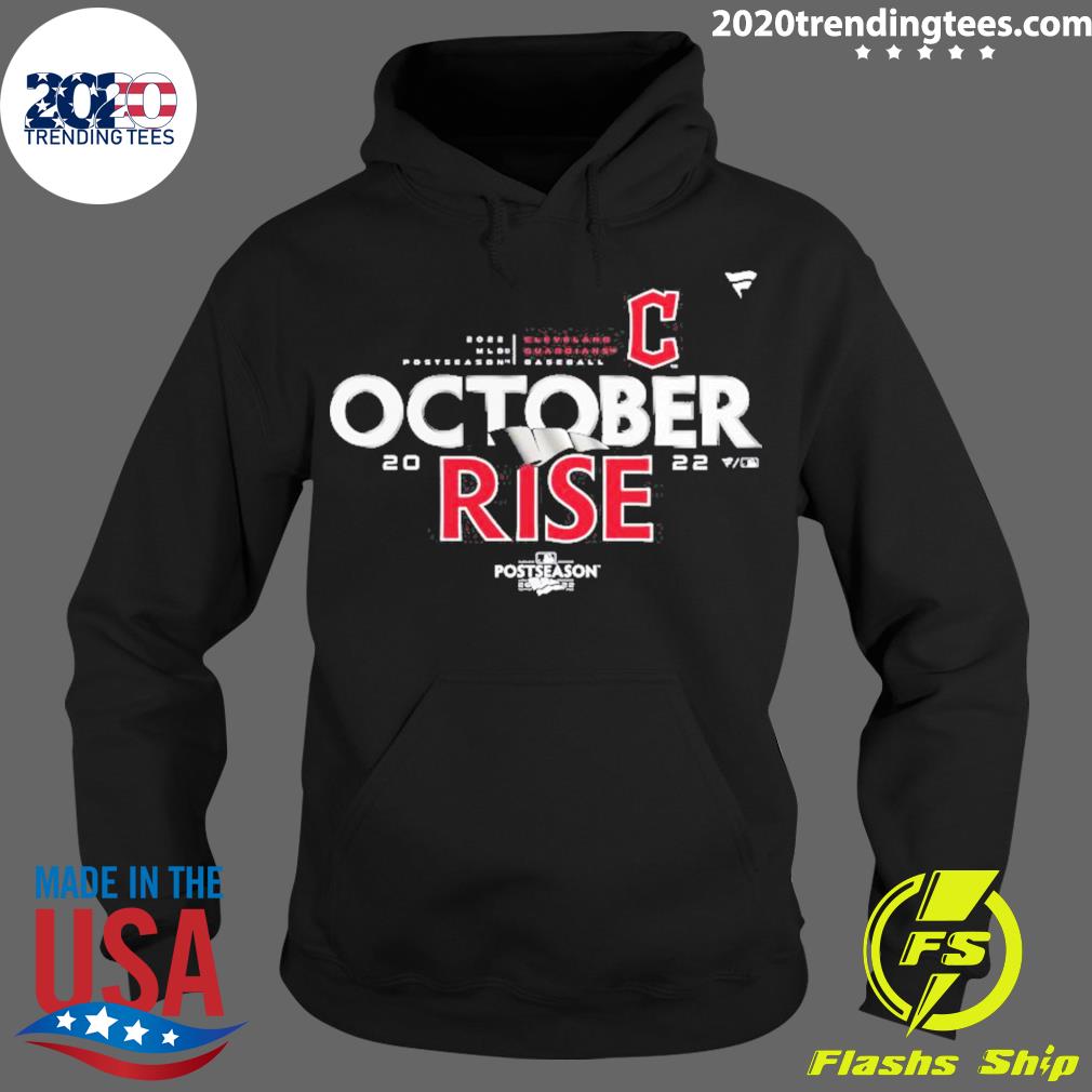 Nice cleveland Guardians 2022 MLB Postseason October - Adult & Kids T-Shirts, Sweatshirts & Hoodies apparel design preview 2